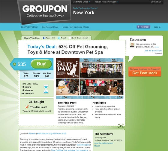 Groupon近期业绩不佳，导致销售人员纷纷跳槽