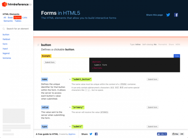 开发者必备手册！收录完整的HTML 语法教学+标签使用方法