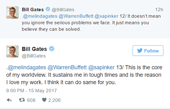 比尔盖茨鼓励毕业生:AI工作大有可为 对抗不平等