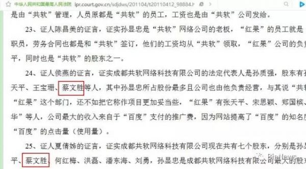 “卖油条、摆地摊、卖衣服、卖盗版光碟”的草根蔡文胜