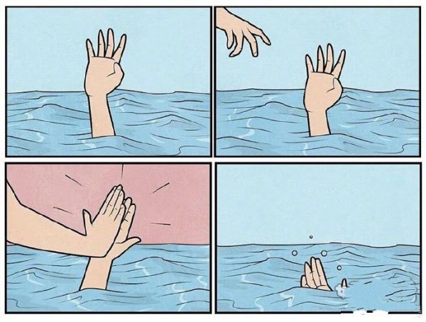 正丧得一笔，路过的好心人说“多大点事儿啊，多想点开心的不就得了”_meitu_1