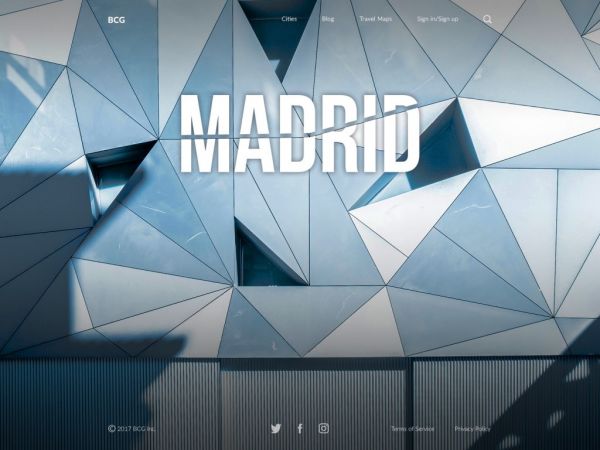 设计实战！城市指南网站着陆页是这样设计出来的