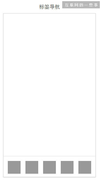 APP导航设计模式与信息布局设计模式