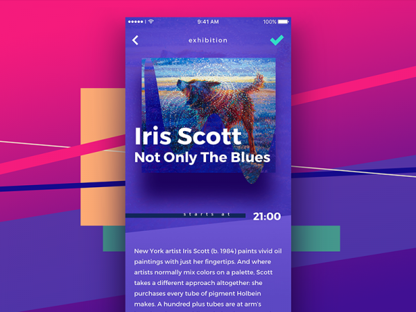 富有未来感的柏林之夜APP，是这样设计出来的