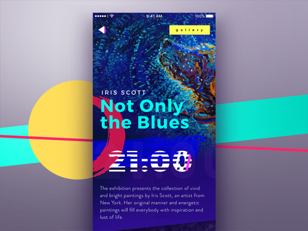 富有未来感的柏林之夜APP，是这样设计出来的