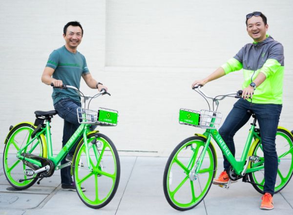 美国创企也开始做无桩共享单车，每半小时收1美元
