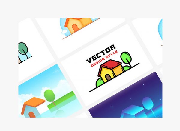 用一个图形，帮你学会6个最流行的设计风格