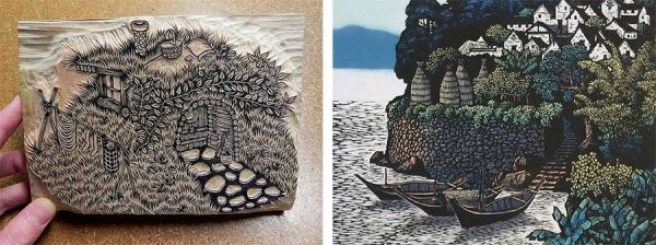 版画语言在广告设计中的运用