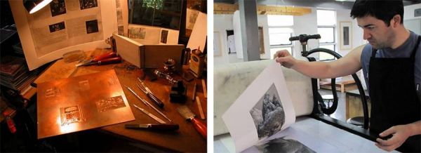 版画语言在广告设计中的运用