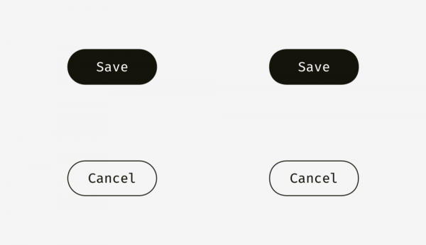 用户界面设计中的视觉差异