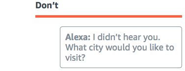 Amazon Alexa 语音设计指南(四):Alexa怎样回答(2)