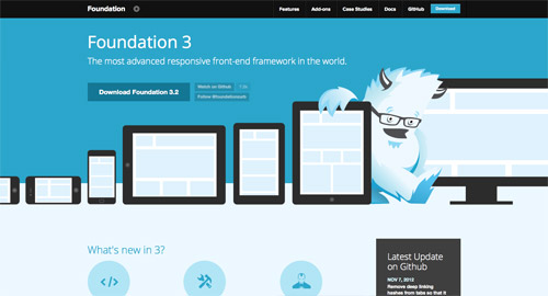 分享那些Web设计大神们常用的响应式框架