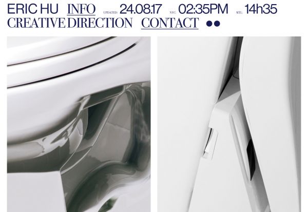 经典的极简主义仍在流行，这组设计师作品集就是如此