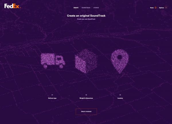 深邃神秘的网页!当深色系配色遭遇微妙的动效的时候