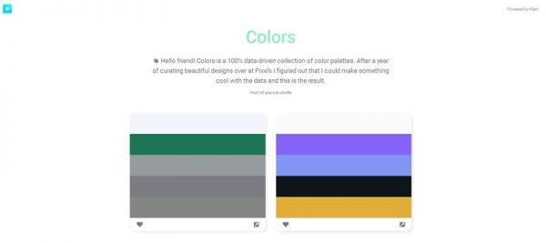 收藏这7个在线配色神器，再也不愁配色灵感了 ！
