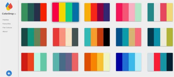 收藏这7个在线配色神器，再也不愁配色灵感了 ！