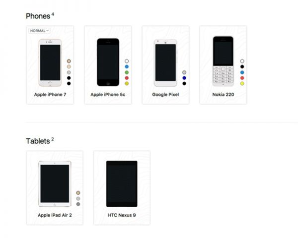 连iPhone X 都有！一秒生成网站/App展示模板图的在线神器