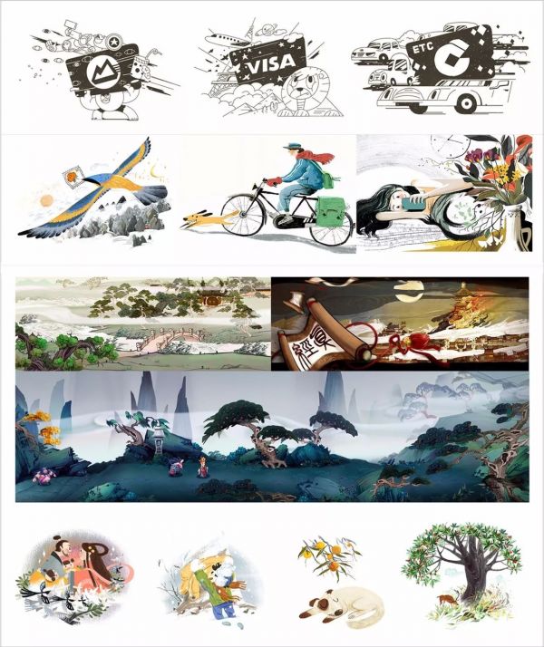 漫谈造型和图案化构图