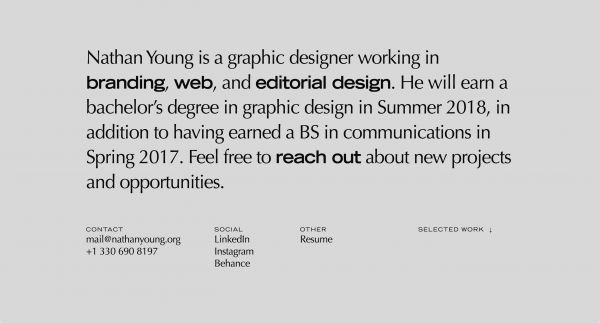 新年伊始,看看这20个最新的设计师作品集网站吧