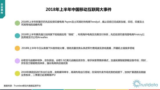 2018年上半年中国移动互联网行业发展分析报告