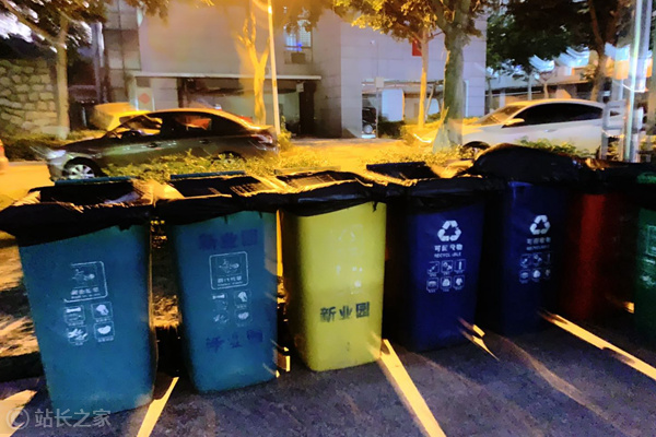 垃圾分类，垃圾，环保，垃圾桶
