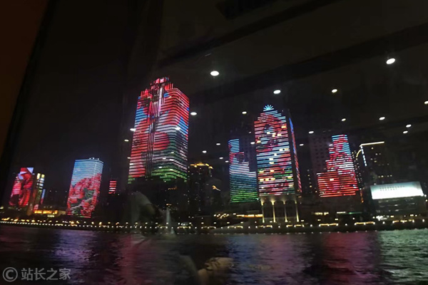 广州，城市，夜景