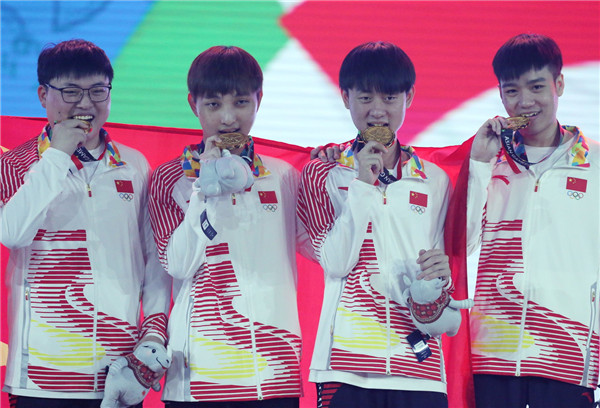 亚运会,lol,uzi,兮夜,letme,小明,夺冠 (图片来源图虫:已授站长之家使用) 亚运会,lol,uzi,兮夜,letme,小明,夺冠