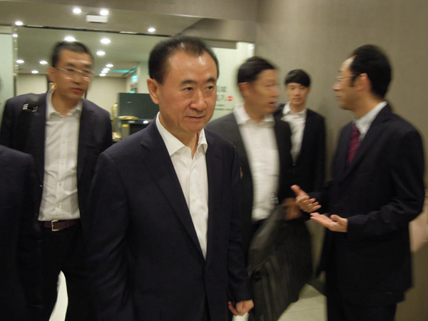 王健林 (图片来源图虫:已授站长之家使用) 王健林